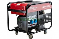 Бензогенератор HND GE 12000 XLST