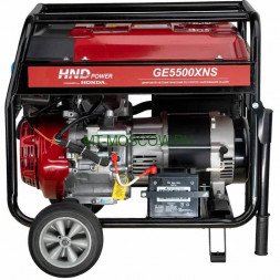 Бензогенератор HND GE 5500 XNS