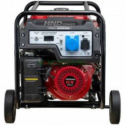 Бензогенератор HND GE 5500 XNS