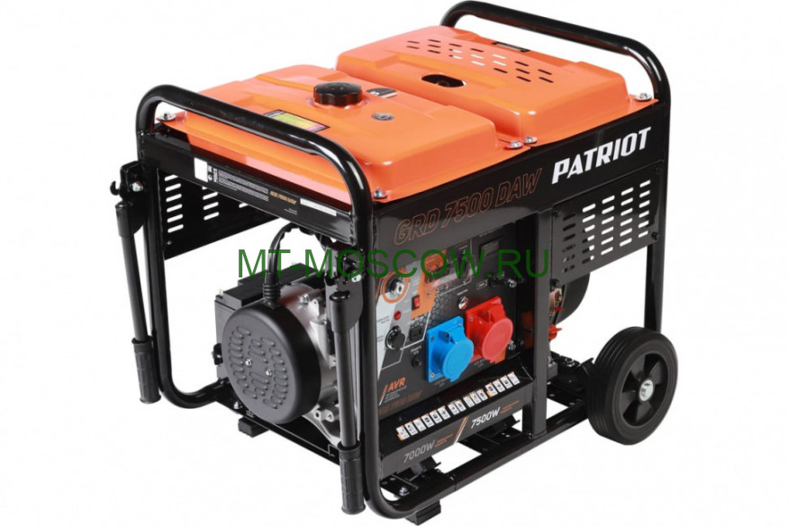 Генератор дизельный PATRIOT GRD 7500DAW
