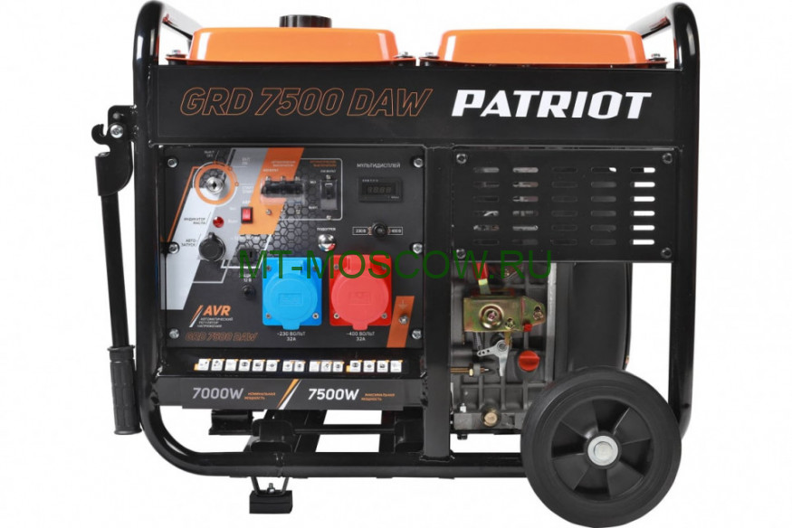 Генератор дизельный PATRIOT GRD 7500DAW