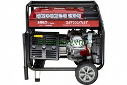 Бензогенератор HND GE 7000 XNST