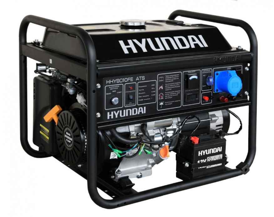 Бензогенератор Hyundai HHY 9010FE ATS