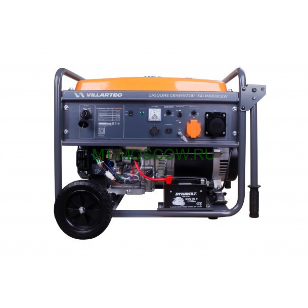 Генератор бензиновый VILLARTEC GGM8200СEW 7,5 кВт