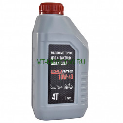 Масло моторное EvoLine для 4-х тактн. 1 л