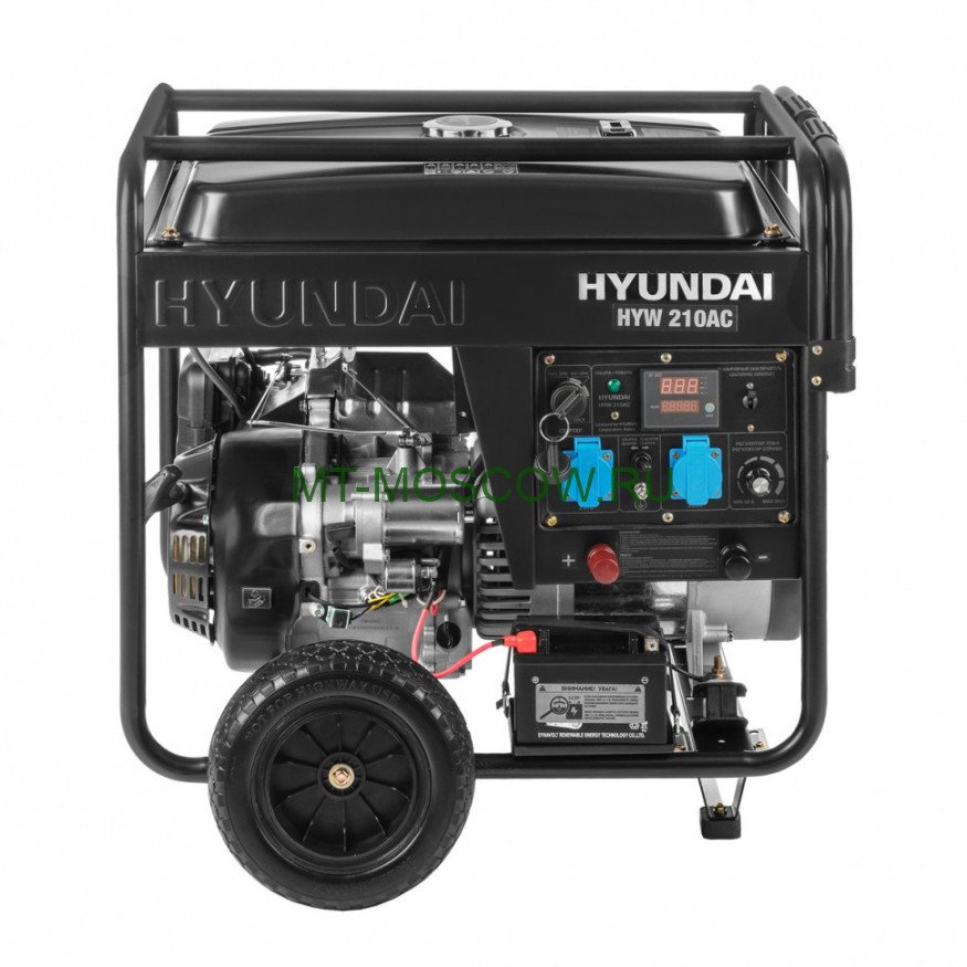 Генератор бензиновый сварочный HYUNDAI HYW 210AC