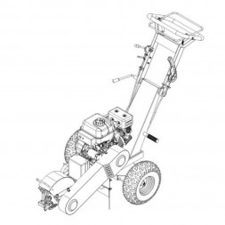 Измельчитель пней ZimAni SG350E (Greenteeth blade)
