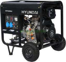 Дизельный генератор Hyundai DHY 6000LE