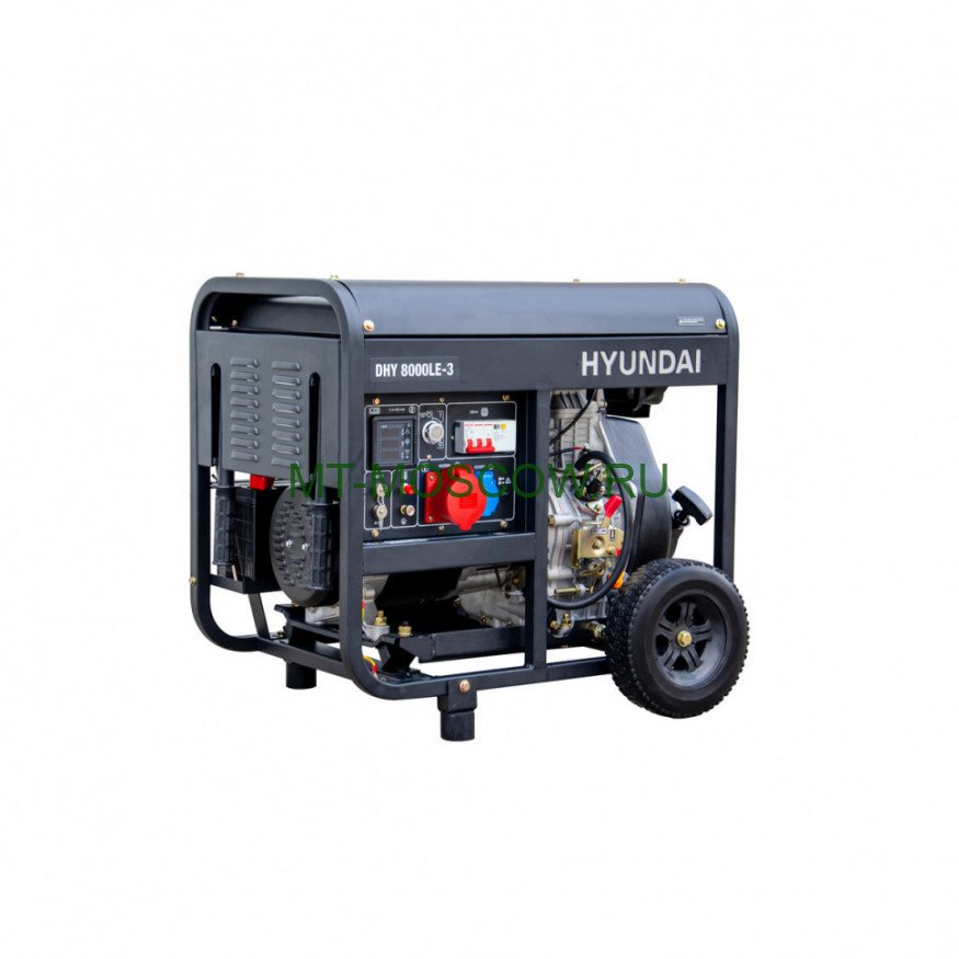 Дизельный генератор HYUNDAI DHY 8000LE-3