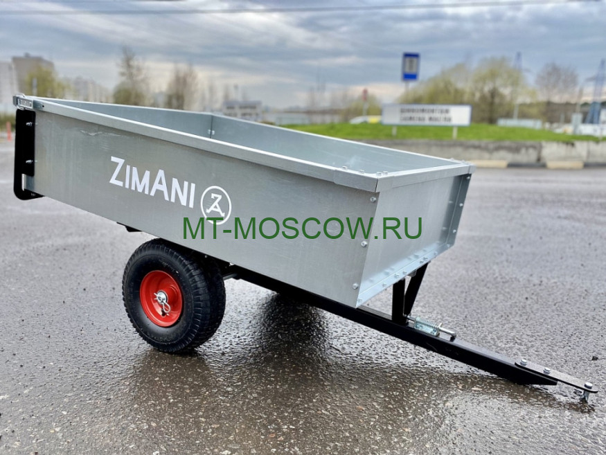 Прицеп ZimAni Stainless steel 500 для садового трактора
